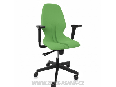 Ergonomická židle Ásana Spektra Textil, Light Green